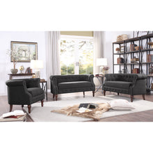 Load image into Gallery viewer, Adeline Chesterfield Rolled Out with Nailhead Trim Barrel Arm Chair