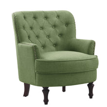 Load image into Gallery viewer, Gustavo Tufted Wingback Nailhead Trim Contemporary Accent Chair