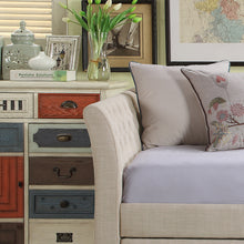 Load image into Gallery viewer, Celine Tufted Twin Size Daybed with Trundle