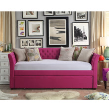 Load image into Gallery viewer, Celine Tufted Twin Size Daybed with Trundle