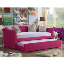 Load image into Gallery viewer, Celine Tufted Twin Size Daybed with Trundle
