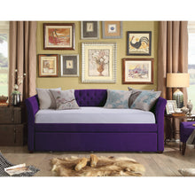 Load image into Gallery viewer, Celine Tufted Twin Size Daybed with Trundle