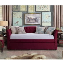 Load image into Gallery viewer, Celine Tufted Twin Size Daybed with Trundle