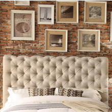 Load image into Gallery viewer, Potter Chesterfield Rolled Out Tufted Upholstered Bed