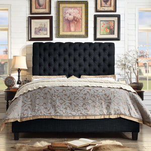 Potter Chesterfield Rolled Out Tufted Upholstered Bed
