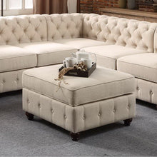 Load image into Gallery viewer, Berkeley Tufted Storage Ottoman