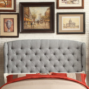 Brockville Upholstered Wingback Headboard