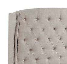 Load image into Gallery viewer, Harper Upholstered Wingback Headboard