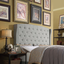 Load image into Gallery viewer, Harper Upholstered Wingback Headboard