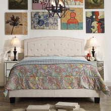 Load image into Gallery viewer, Pascal Tufted Upholstered Low Profile Standard Bed