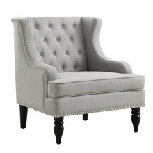 Load image into Gallery viewer, Chagnon Wide Wingback Tufted Accent Chair