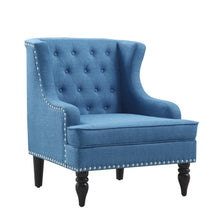 Load image into Gallery viewer, Chagnon Wide Wingback Tufted Accent Chair