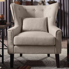 Load image into Gallery viewer, Kin Tufted Wingback Chair with Back Cushion