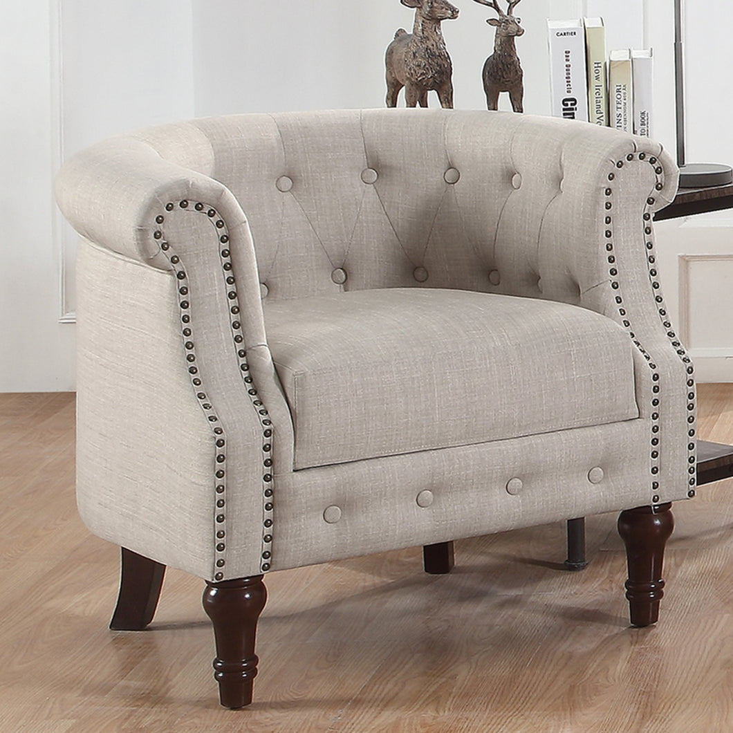 Chelsea Chesterfield with Nailhead Trim Chair