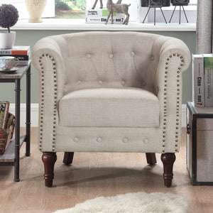 Chelsea Chesterfield with Nailhead Trim Chair