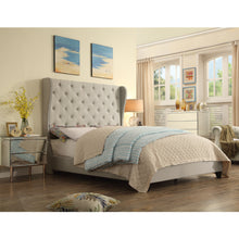 Load image into Gallery viewer, Raquella Upholstered Wingback Panel Headboard