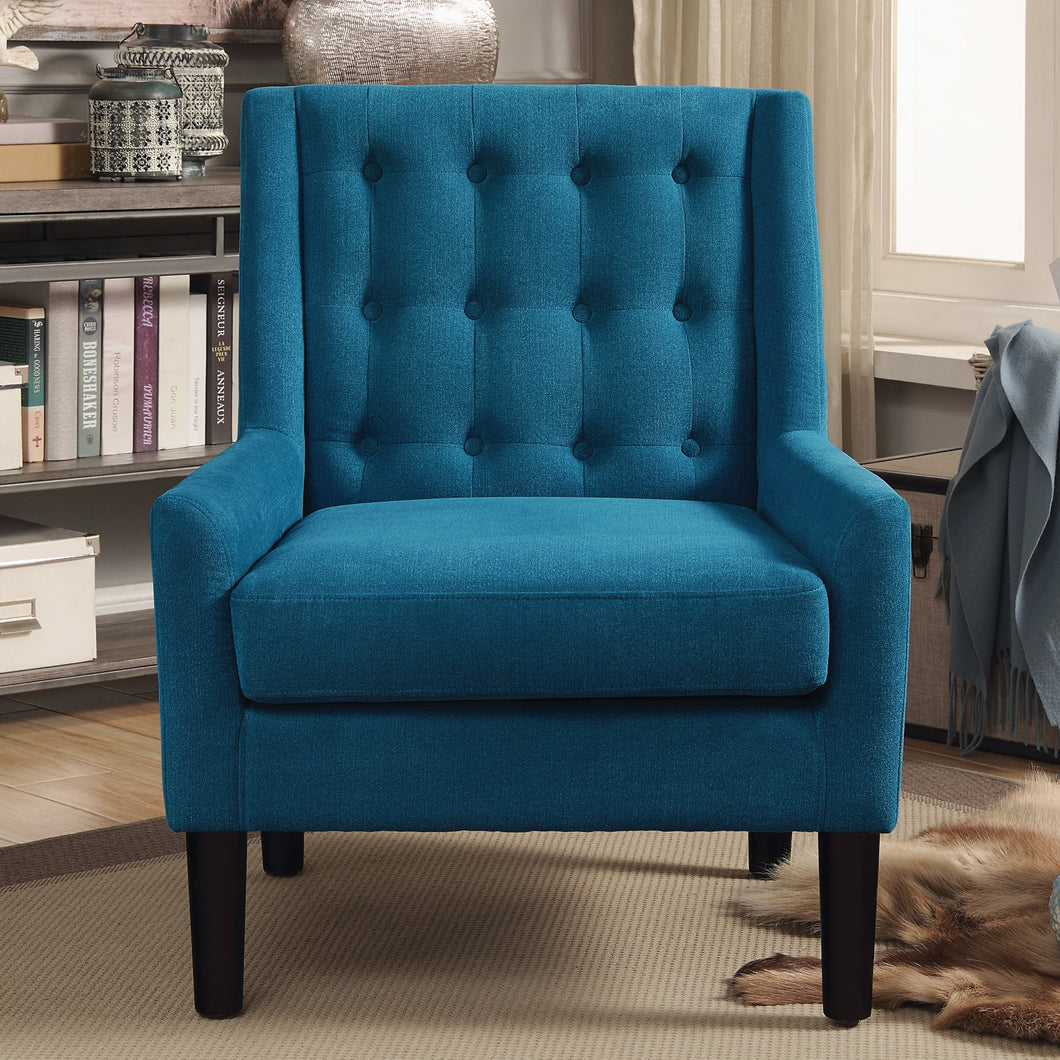 Athena Velvet Tufted Side Chair