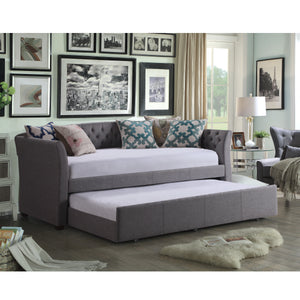 Celine Tufted Twin Size Daybed with Trundle