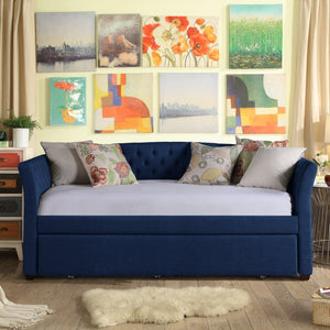 Celine Tufted Twin Size Daybed with Trundle