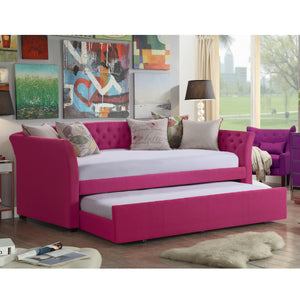 Celine Tufted Twin Size Daybed with Trundle