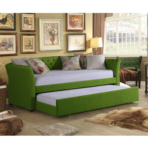 Celine Tufted Twin Size Daybed with Trundle