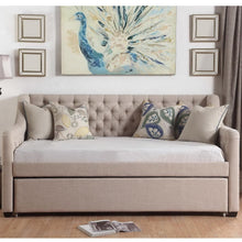Load image into Gallery viewer, Celina Tufted Twin Size Daybed with Trundle