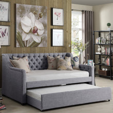 Load image into Gallery viewer, Celina Tufted Twin Size Daybed with Trundle
