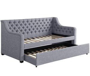Celina Tufted Twin Size Daybed with Trundle