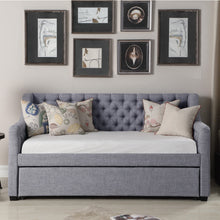 Load image into Gallery viewer, Celina Tufted Twin Size Daybed with Trundle