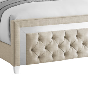 Noriah Upholstered Wingback Standard Bed