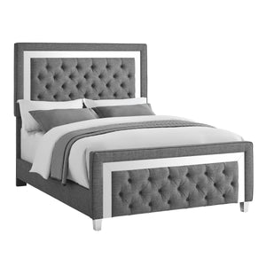 Noriah Upholstered Wingback Standard Bed