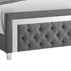 Noriah Upholstered Wingback Standard Bed