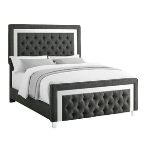 Noriah Upholstered Wingback Standard Bed