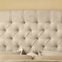 Load image into Gallery viewer, Brockville Upholstered Wingback Tufted Panel Bed