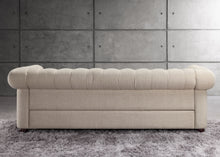 Load image into Gallery viewer, Berkeley Traditional Chesterfield Roll Arm Upholstered Sofa