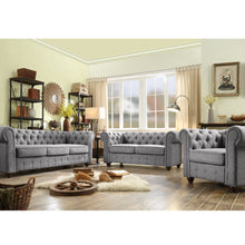Load image into Gallery viewer, Berkeley Chesterfield 3 Piece Living Room Sofa Set