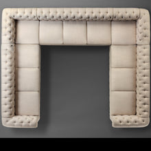 Load image into Gallery viewer, Berkeley 135&quot; Symmetrical Sectional