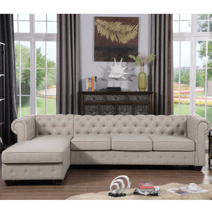 Berkeley 112" Wide Left Hand Facing Sofa & Chaise