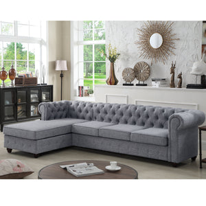 Berkeley 112" Wide Left Hand Facing Sofa & Chaise