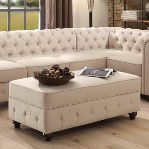 Berkeley Upholstered Storage Ottoman