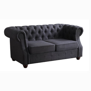 Berkeley Chesterfield 3 Piece Living Room Sofa Set