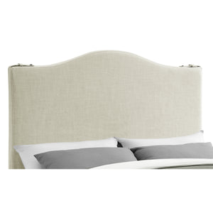 Euka Upholstered Slipcover Panel Headboard