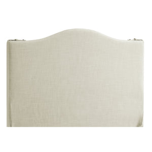 Euka Upholstered Slipcover Panel Headboard