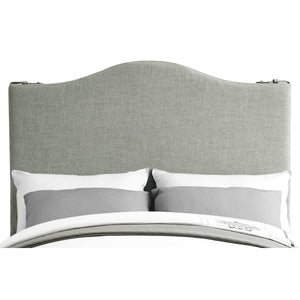 Euka Upholstered Slipcover Panel Headboard