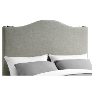 Euka Upholstered Slipcover Panel Headboard