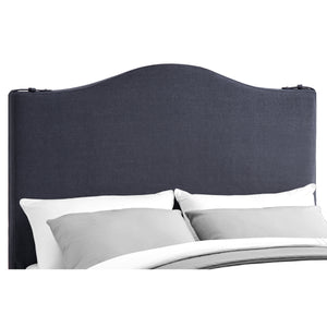 Euka Upholstered Slipcover Panel Headboard