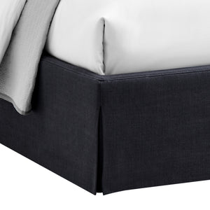 Euki Upholstered Wingback Slipcover Platform Bed