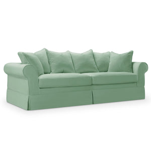 Willis Roll Arm Slipcover Sofa