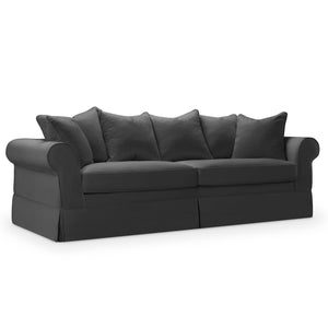 Willis Roll Arm Slipcover Sofa