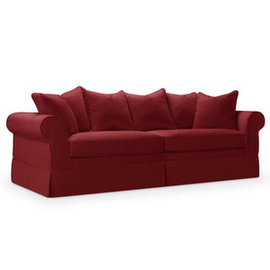 Willis Roll Arm Slipcover Sofa